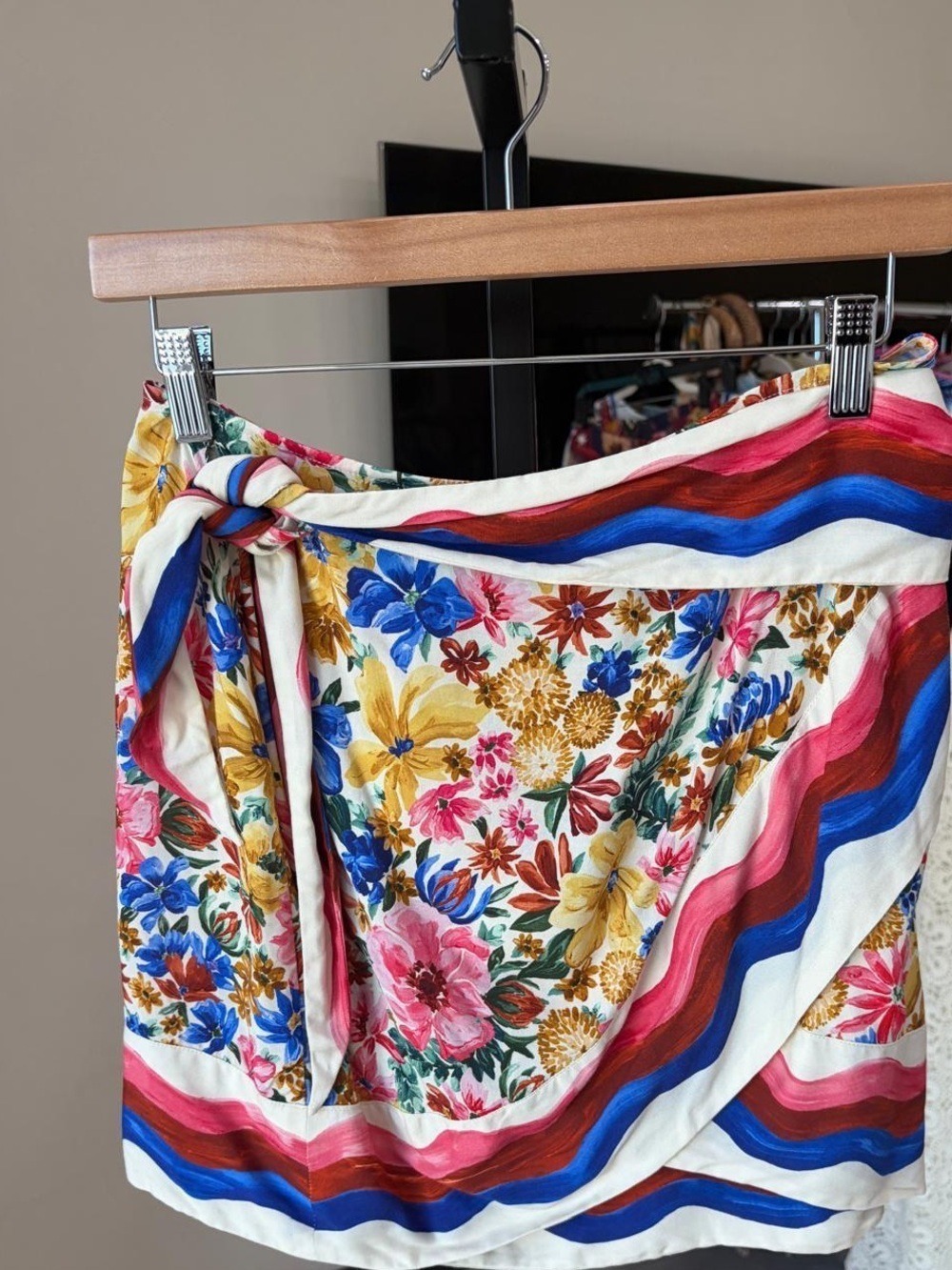 Farm Rio Floraline Mini Skirt - Picture 4 of 6